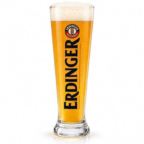 Erdinger alkoholfrei bierglas - alkoholfrei,