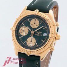 BREITLING 'Chronomat 39' - Ref. K13047X -18K/Gelbgold-Automatik-Full Set 04/1991