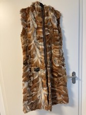 ärmellose Fellweste Pelzweste