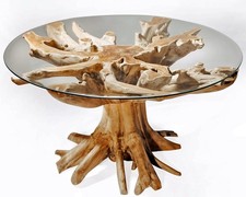 Esstisch Wurzelholz