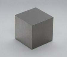 38,1mm/1,5 Zoll Würfel/Cube aus 99,95% Wolfram/Tungsten, ~1,060 kg