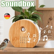Soundbox Bewegungsmelder Naturgeräusche Vogelgezwitscher Wellenrauschen 10cm DE