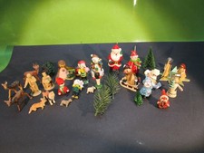 Konvolut Weihnachtsfiguren für Bastler - Weihnachtsmann, Schneemann, Engel usw.