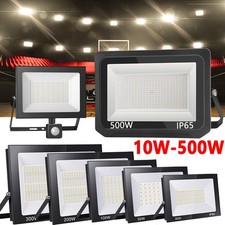 10W-500W LED Strahler Außen Fluter ohne/mit Bewegungsmelder Scheinwerfer IP65