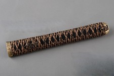 Braun Tsuka Griff Echte