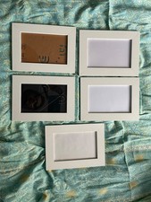IKEA Bilderrahmen Set weiß 5 Stück 13 x 18 cm