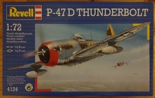 Flugzeugmodellbausatz P-47 D Thunderbolt, 1:72 (Art.-Nr.: 4124) von Revell