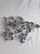 16 +2 Weckklammern Einweckbügel Metallklammern Spangen 13cm+9cm