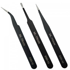 Pinzetten Set 3-teilig gerade