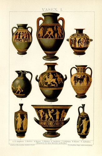 Antike griechische vasen - antike,