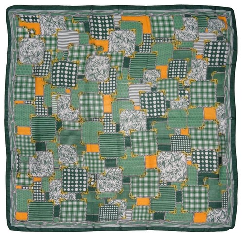 Designer halstuch grün - halstuch,