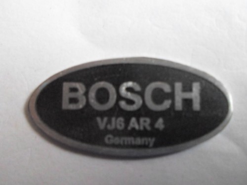 Typenschild schild bosch - schild,
