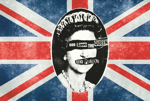 God save the queen flagge - save,