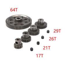 HSP 11184 Differential Main Gear 64T+ Motor Zahnrad Ritzel 3,175mm RC Auto Buggy