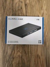 HURRICANE 1TB externe Festplatte – 2,5" USB 3.0 – wie neu