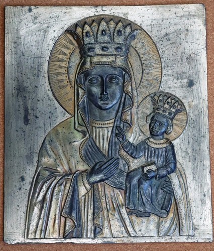Ikone schwarze madonna - schwarze,