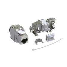 ProfiPatch Keystone Jack Modul Cat.6a RJ45 STP werkzeuglos Netzwerk Adapter LAN