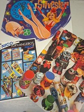 Alte NICO Feuerwerk FLYER Plakat Poster Katalog Silvester Rarität Silberhütte