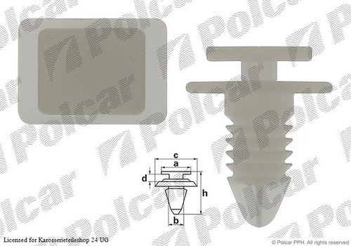 Zierleisten clips - clips,