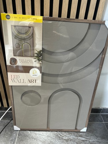 Led bild mit beleuchtung - beleuchtung, groß
