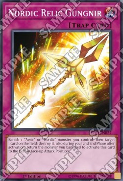 Yugioh nordic relic gungnir - yugioh,