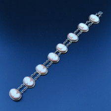 Jugendstil Gemmen Armband 925
