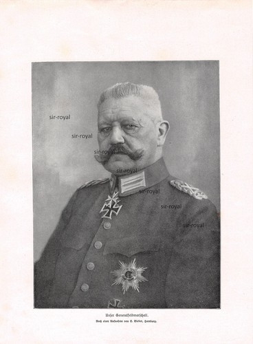 Generalfeldmarschall paul - generalfeldmarschall, v