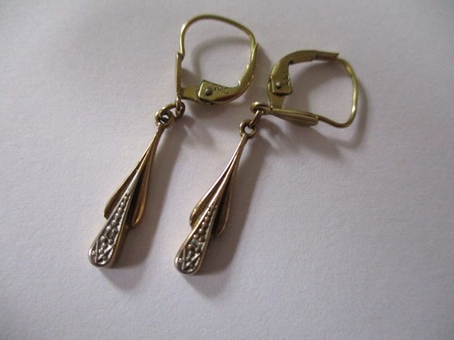 Ohrringe hänger gold 333 - gold, k