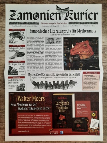 Zamonien kurier sonderausgabe - zamonien-kurier,