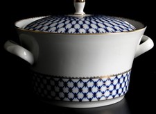 Lomonosov Porzellan Kobaltnetz