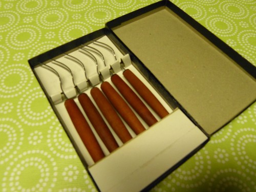 Cocktailgabeln - , –