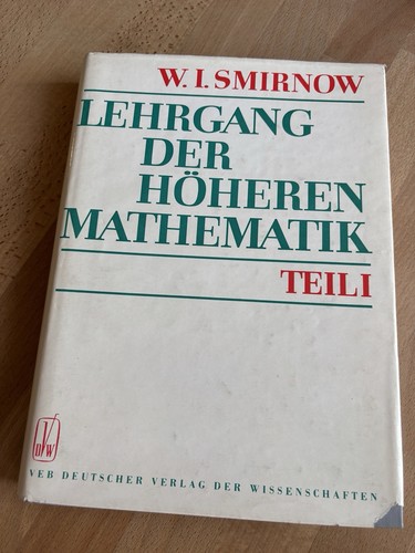 Smirnow lehrgang der - w.,