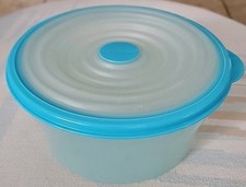 Tupperware Schüssel, 1,9 l, mit Flexi-Deckel, petrol, Salatschüssel, Camping, 
