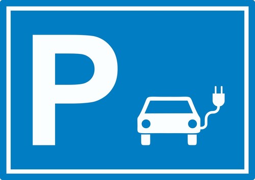 Auto elektrofahrzeug - e-auto,