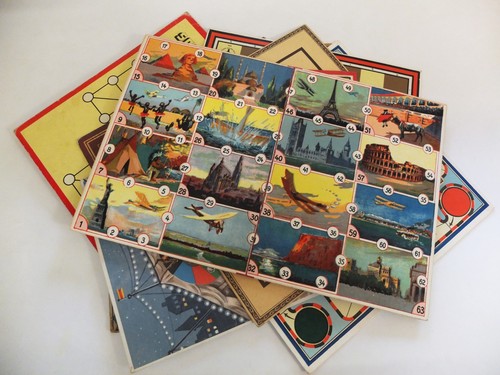 Lot brettspiel 30er 40er - brettspiel,