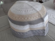 DJ Ötzi Mütze, Gebetsmütze, Sonnenhut, Kappe, Gr. S, Umfang 52 cm, NEU