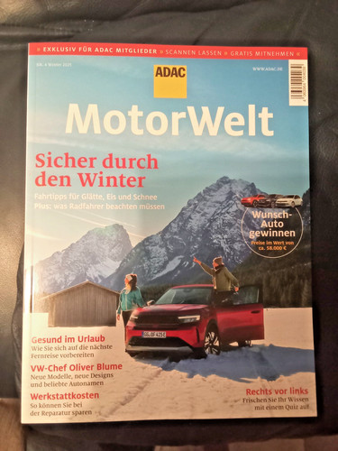 Adac motorwelt ausgabe - adac, nr.