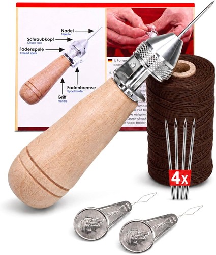 Profi ledernäh set mit - profi,
