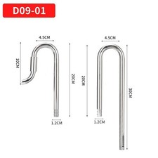 Lily Pipe Aquarium Filterschlauch Zulaufrohr für Nano Aquarium Pflanzbecken