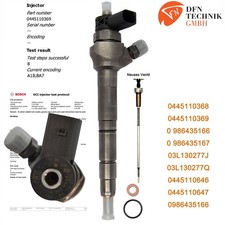 Injektor Einspritzdüse VW Audi Seat Skoda 2.0 TDI 03L130277J 0445110369