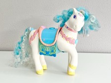 ✅ Musik KEYPERS PONY / PFERD Pink/Weiß/Blau 90er Jahre Spielzeug TONKA VINTAGE