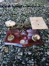 Alte englische Briefwaage mit