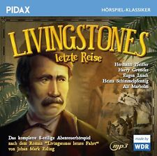 Livingstones letzte Reise / 8-teilige Abenteuerhörspiel (Pidax)  mp3-CD/NEU/OVP
