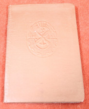 DDR-Dokument: GST Mitgliedsbuch   1953  mit Marken Motorsport,