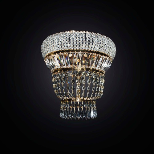 Klassische kristall wandlampe - klassische, kristall-wandlampe