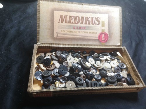Zigarrenschachtel medikus 1957 - zigarrenschachtel,