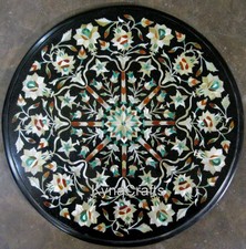 Schwarz Marmor Bistrotisch