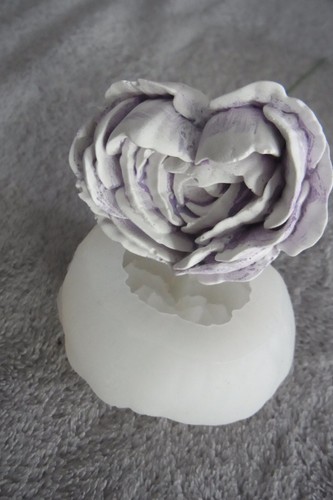 Silikon gießform blume - gießform, wie