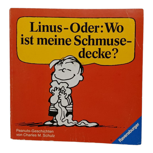Taschen buch peanuts linus - linus, wo