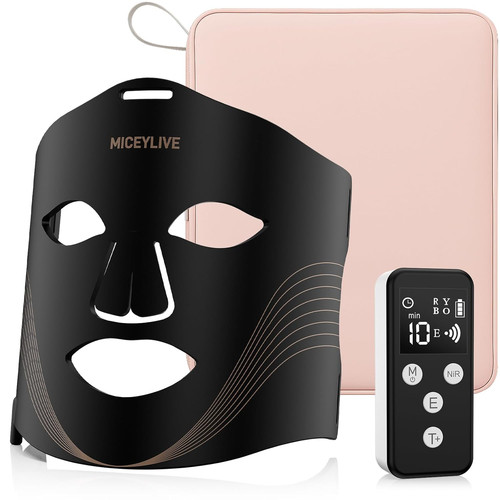 Led maske gesicht rotlicht - gesicht,,